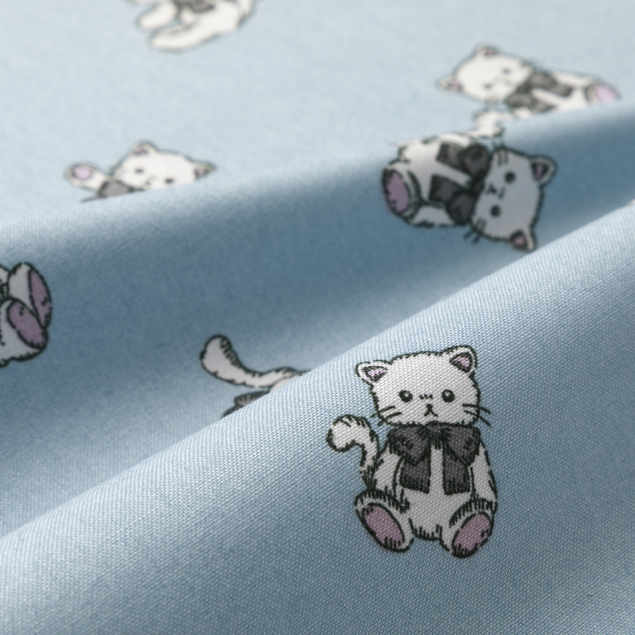 専用♡　ハンドメイドパッチワーククロス╰(*´︶`*)╯♡ パッチワークカットクロス 5色セット 花柄 水色＆イエロー系 H-6